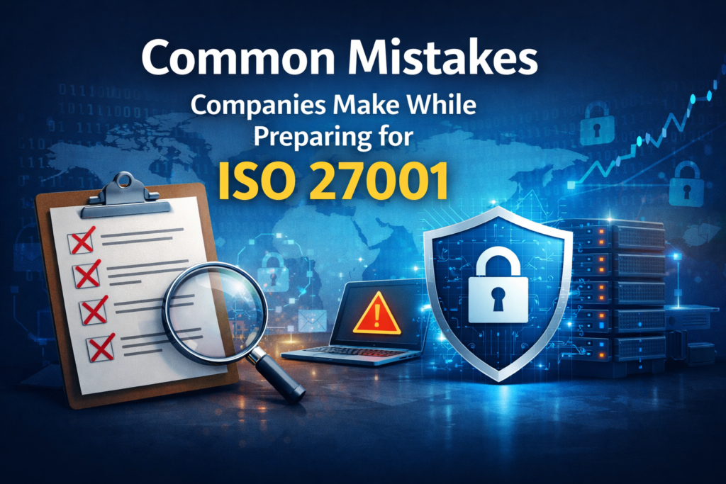 Common Mistakes Companies Make While Preparing for ISO 27001